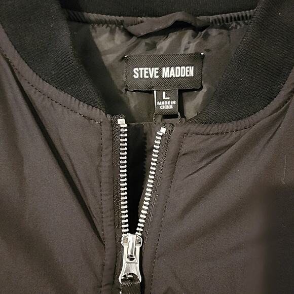 NEW Steve Madden Cargo Bomber Jacket - Picture 4 of 7
